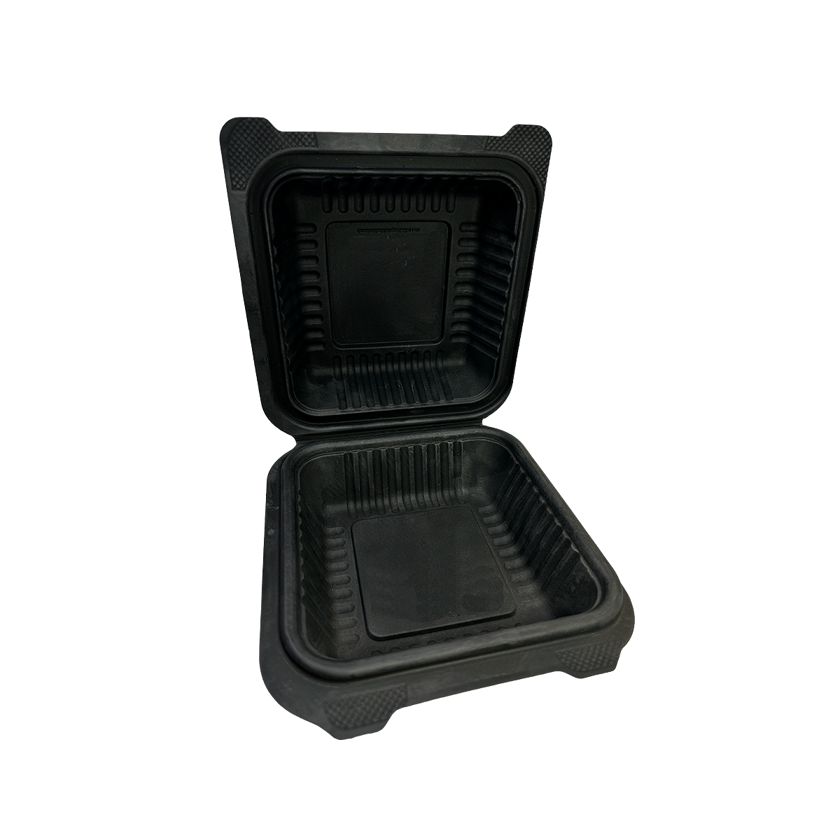 Bisagra Fecula de Maiz 6x6" Negra, 500 Piezas.
