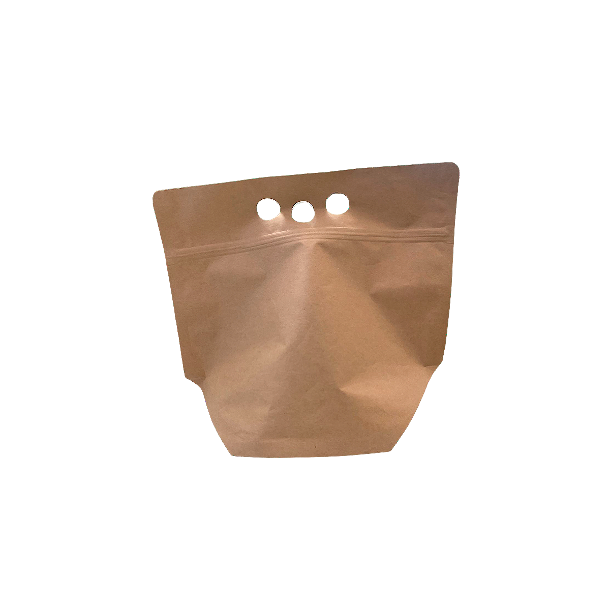 Bolsa Maleta Extra Grande Metalizada Abre/Cierra 30.5x31+13 Cm. 500 Piezas.