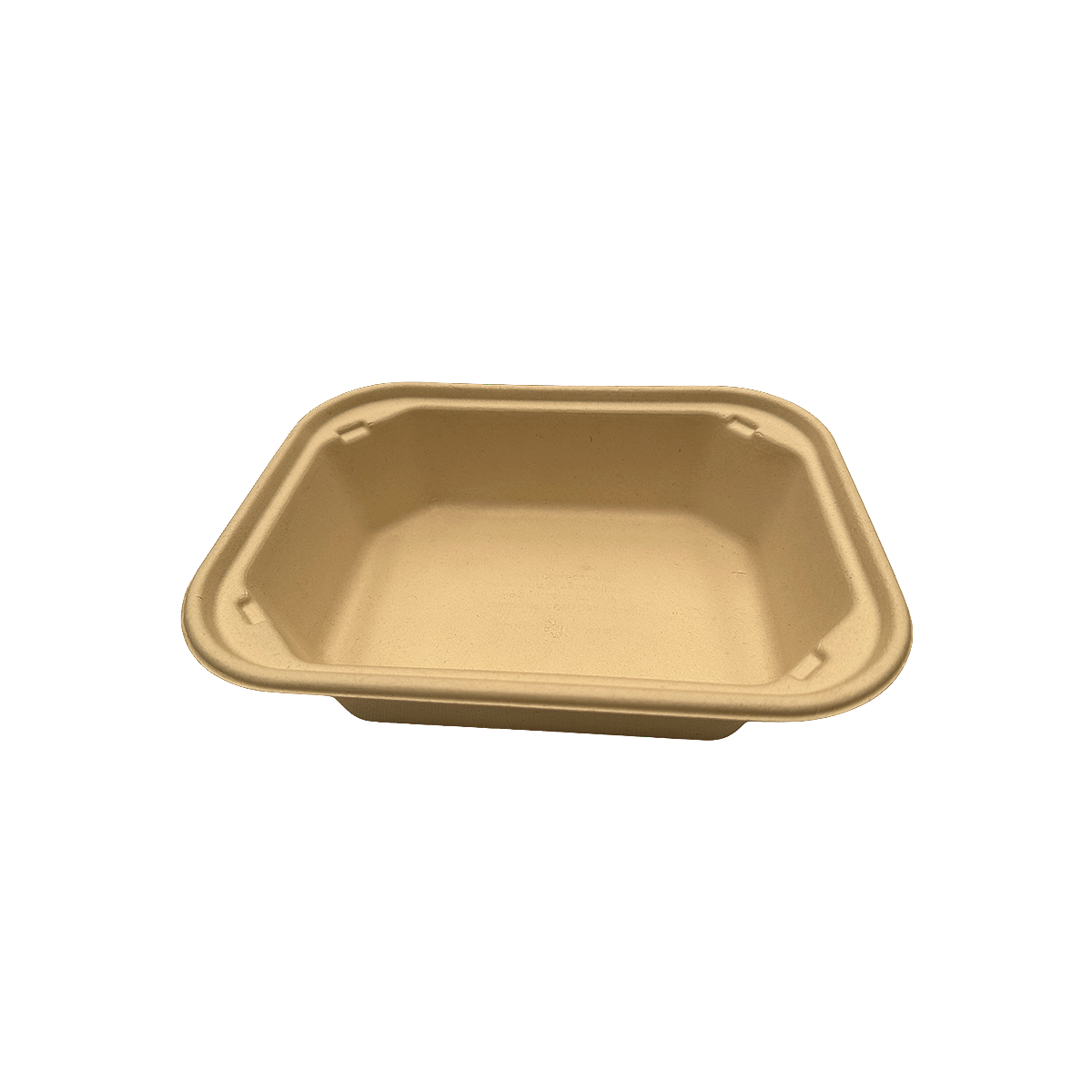 Contenedor Rectangular Gd Hondo Paja de Trigo 10x7x3". 400 Piezas.