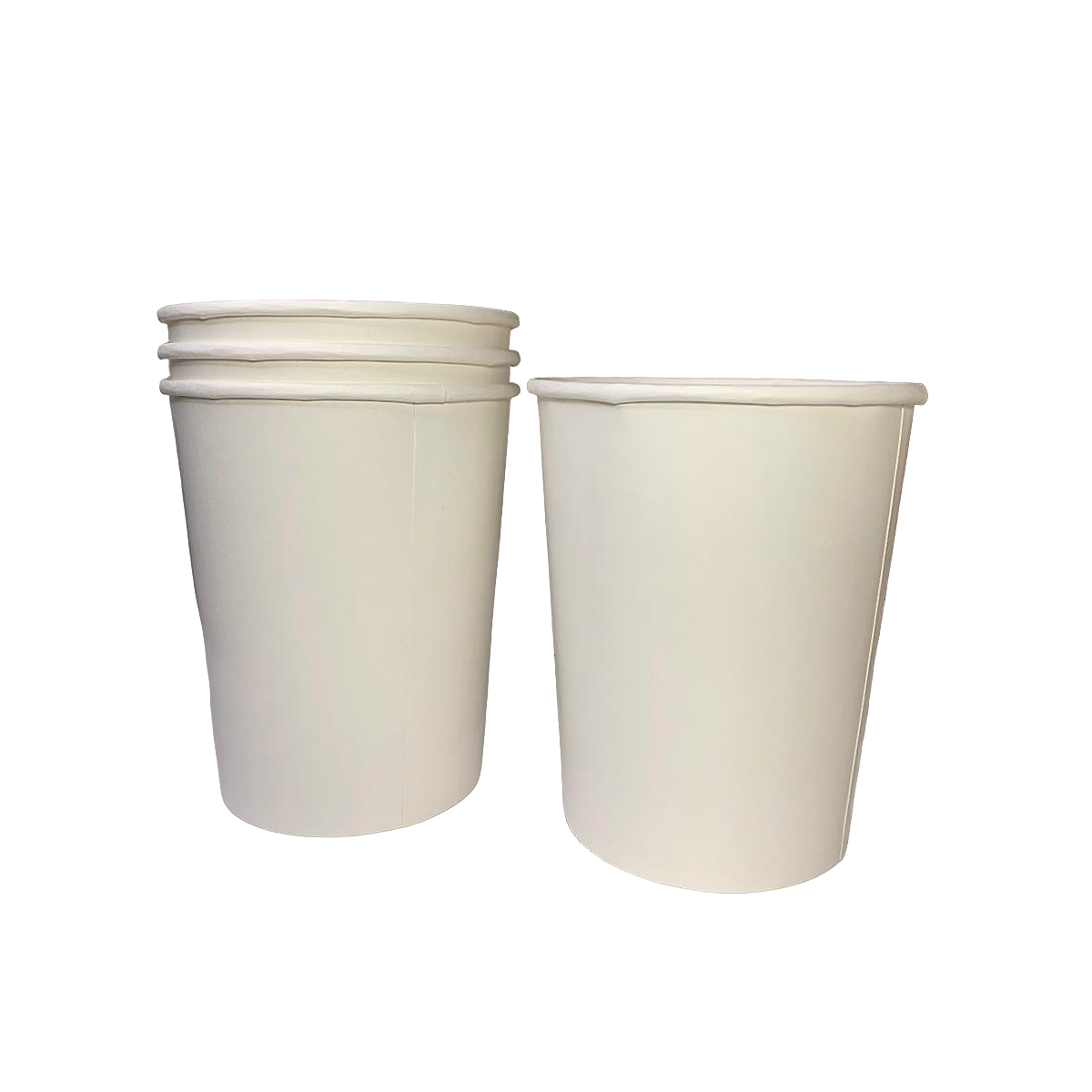 Contenedor papel laminado PLA 32 oz. 500 Piezas.
