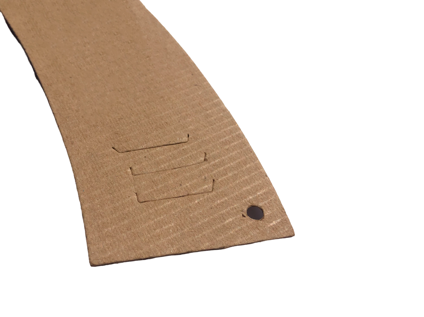 Fajilla genérica de cartón (27 x 5.5 cm) 1000 Piezas.