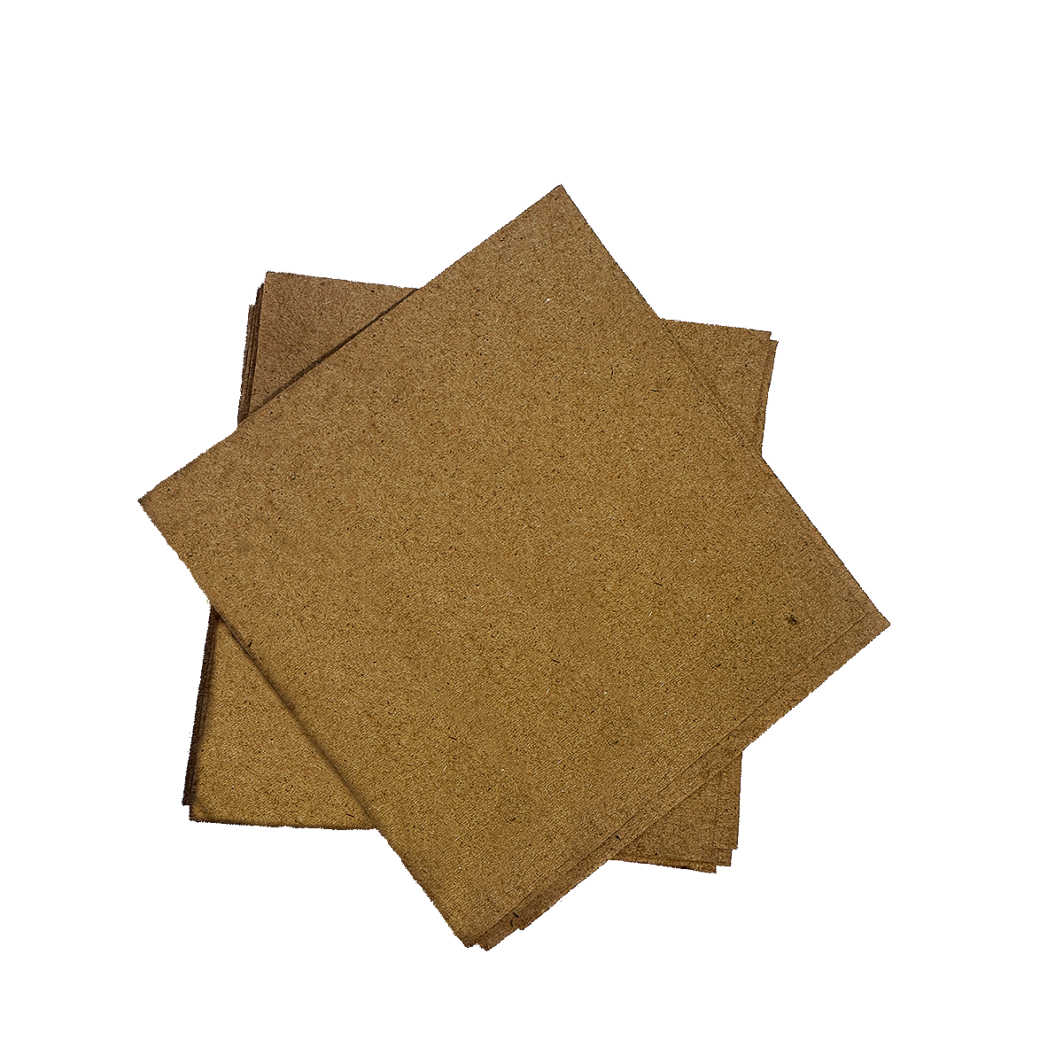 Servilleta Cuadrada Kraft 23x25 Cm. 9000 Piezas.