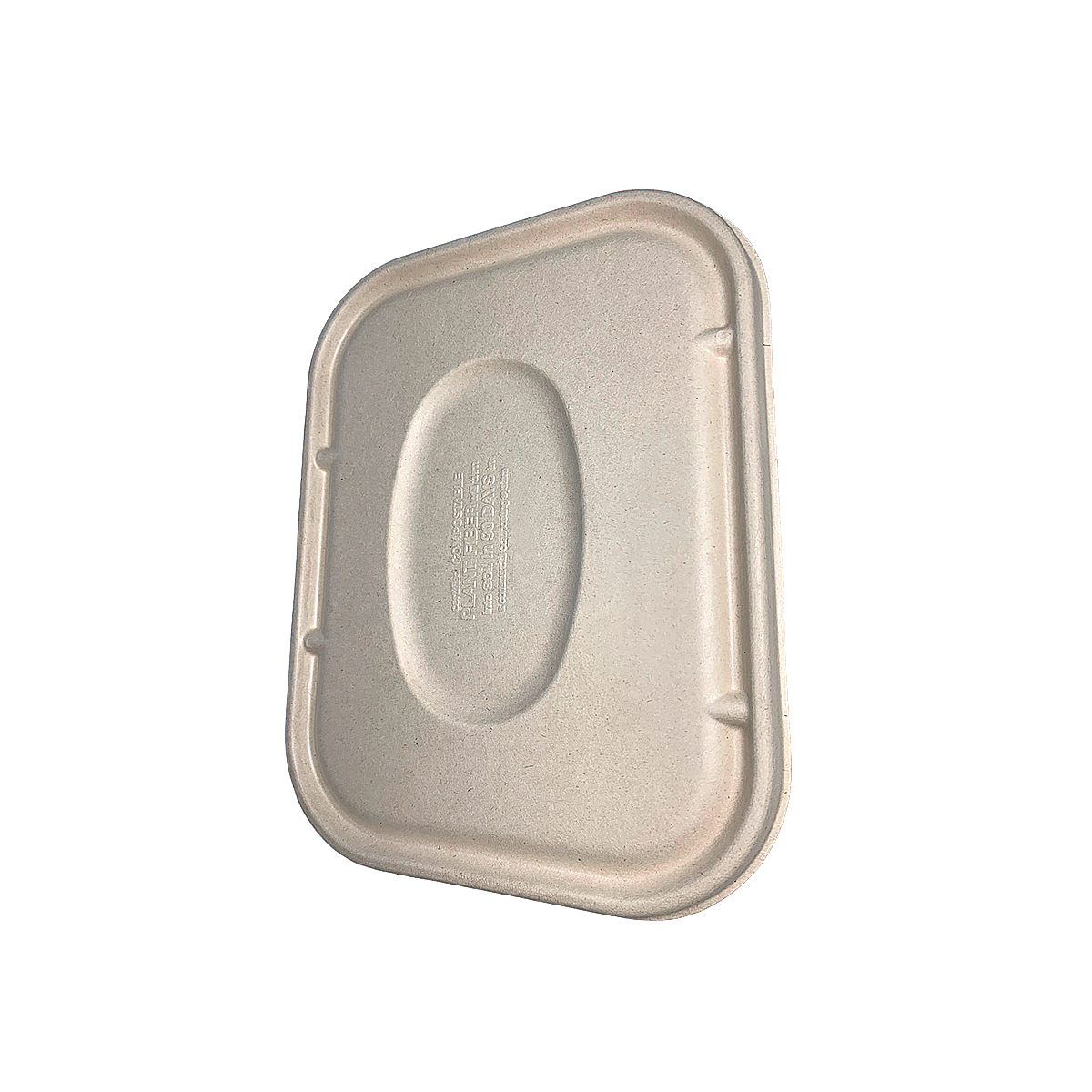 Tapa Paja de Trigo Contenedor Rectangular Grande 10x7". 400 Piezas.