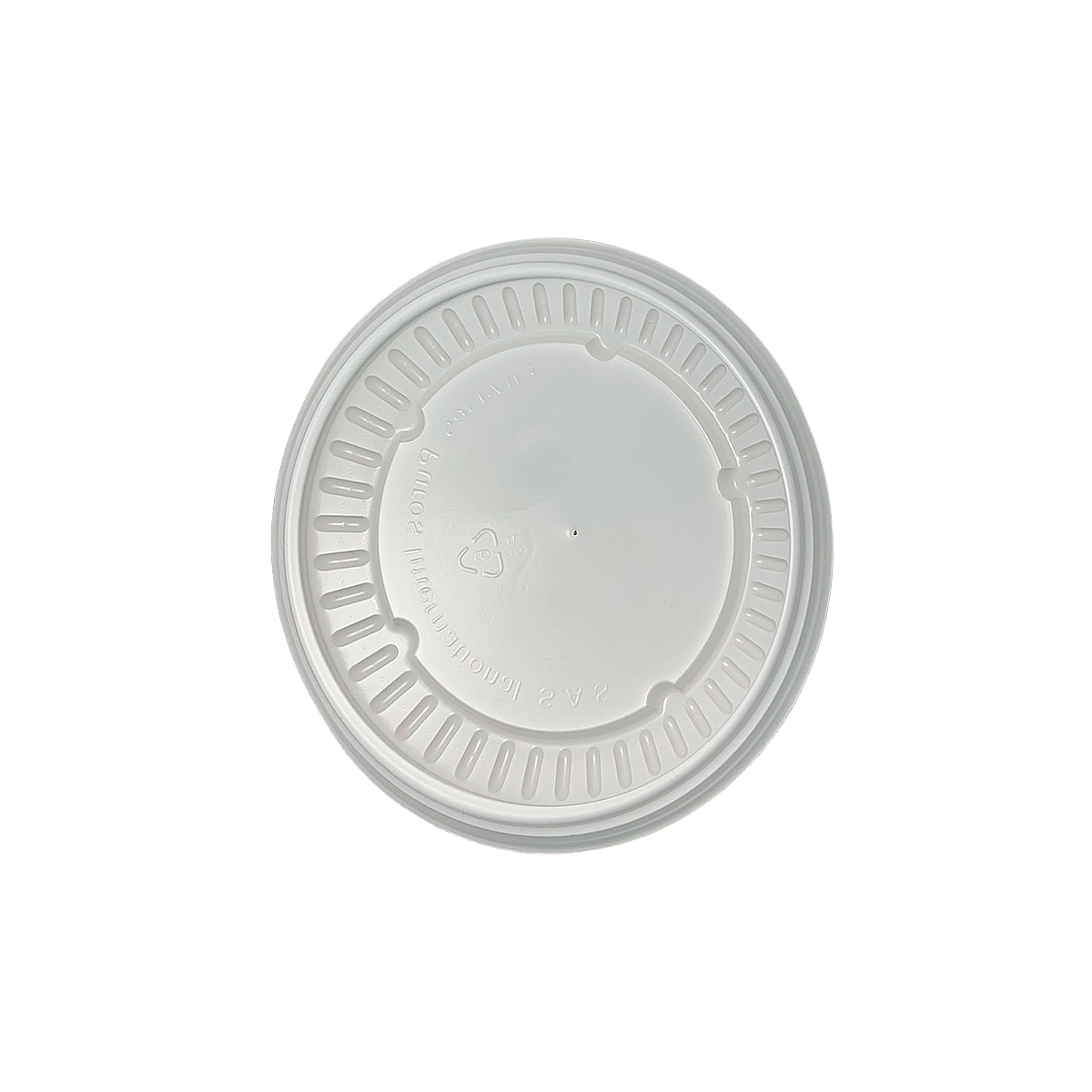 Tapa Blanca Contenedor Papel 16/32/44 Oz. 500 Piezas.