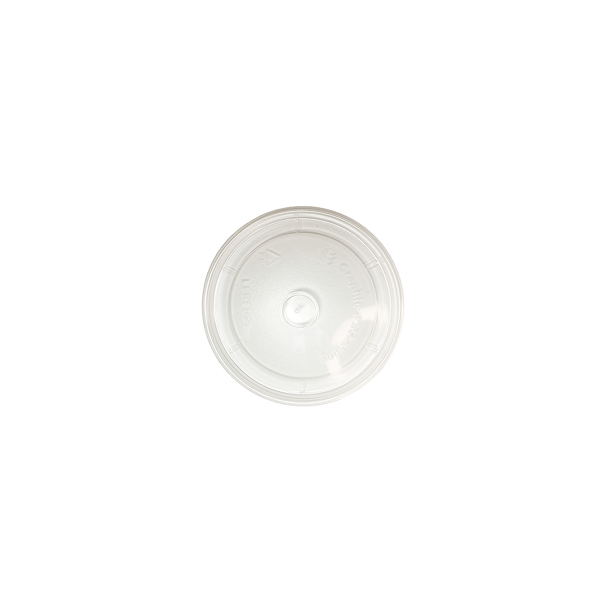 Tapa Transparente Contenedor Papel 6/8 Oz. 1000 Piezas.