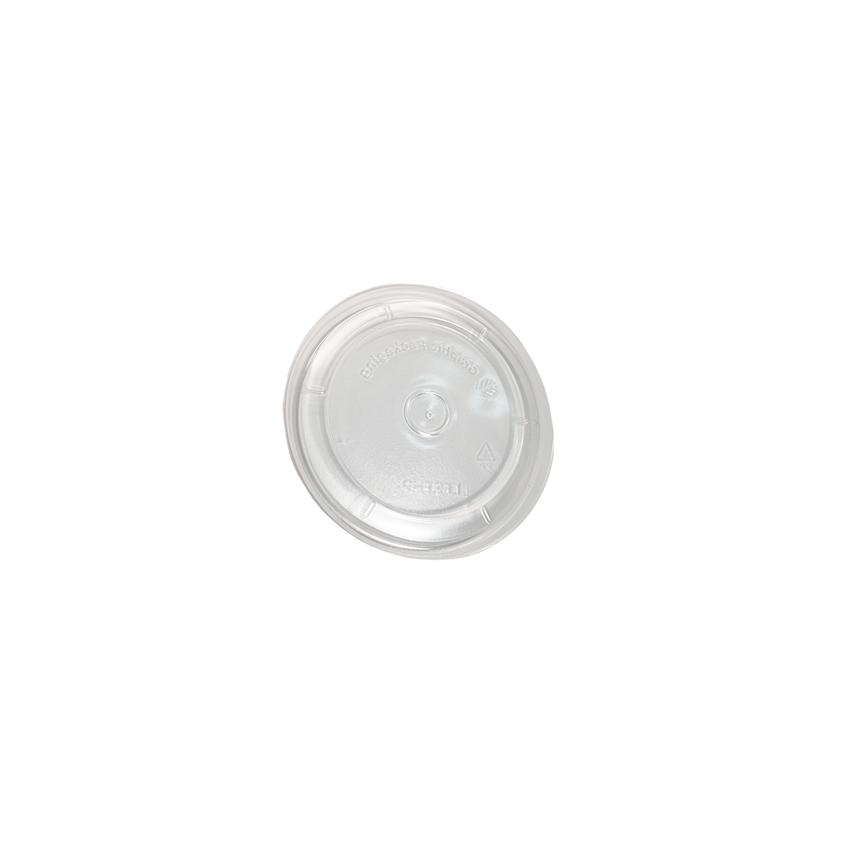 Tapa Transparente Contenedor Papel 6/8 Oz. 1000 Piezas.